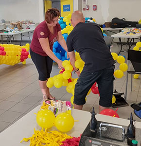 atelier participatif sculpture ballons