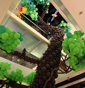 malls ballons