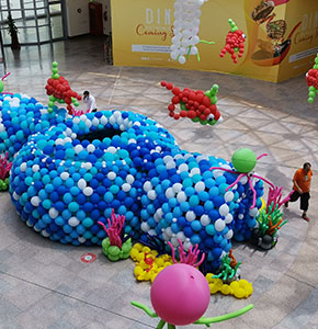 malls ballons