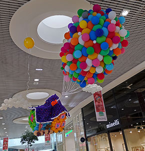 malls ballons