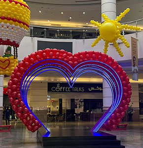 malls ballons