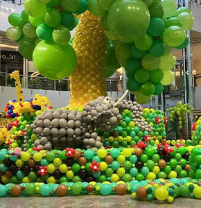 malls ballons